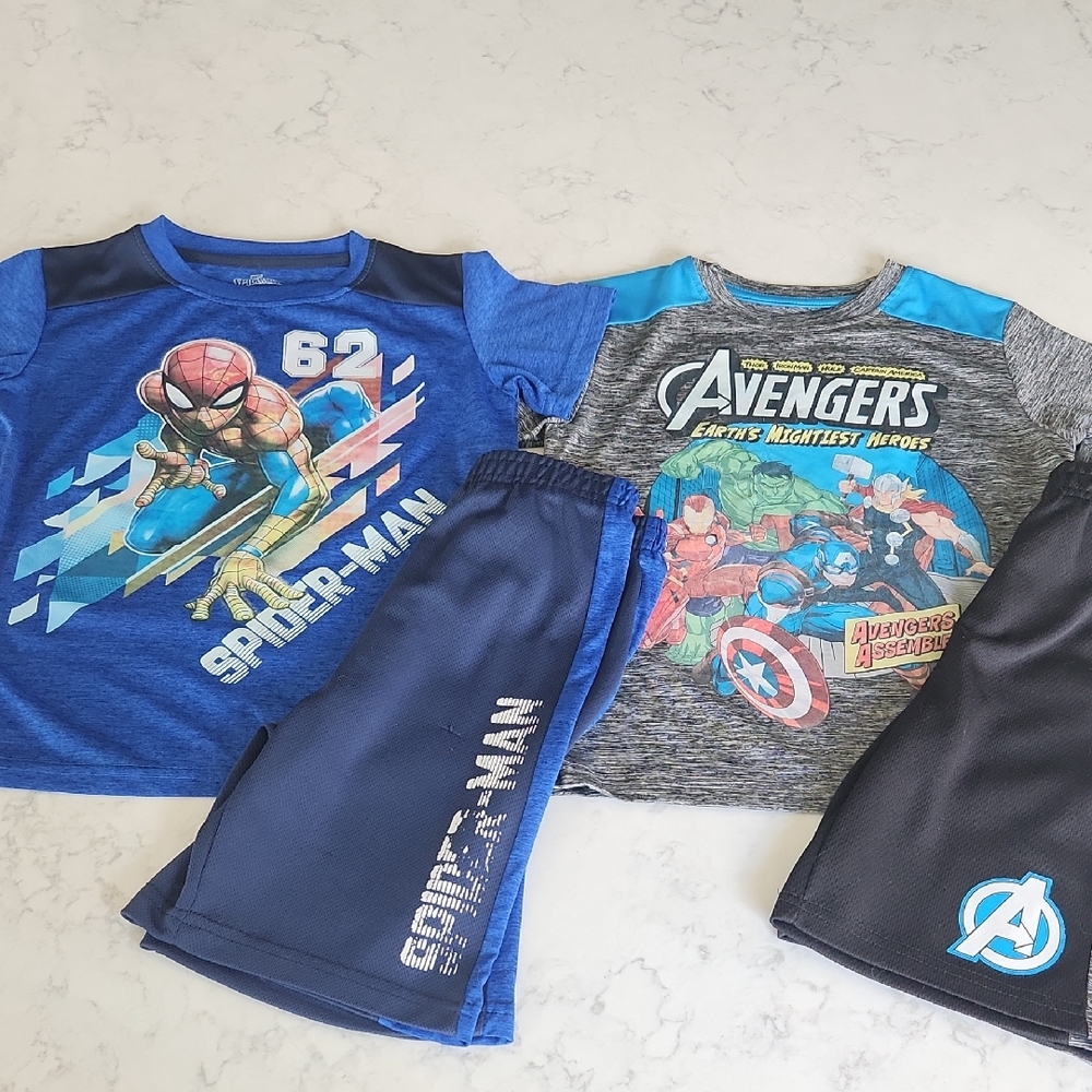 Marvel Spider-Man and Avengers Kids' Outfit Set